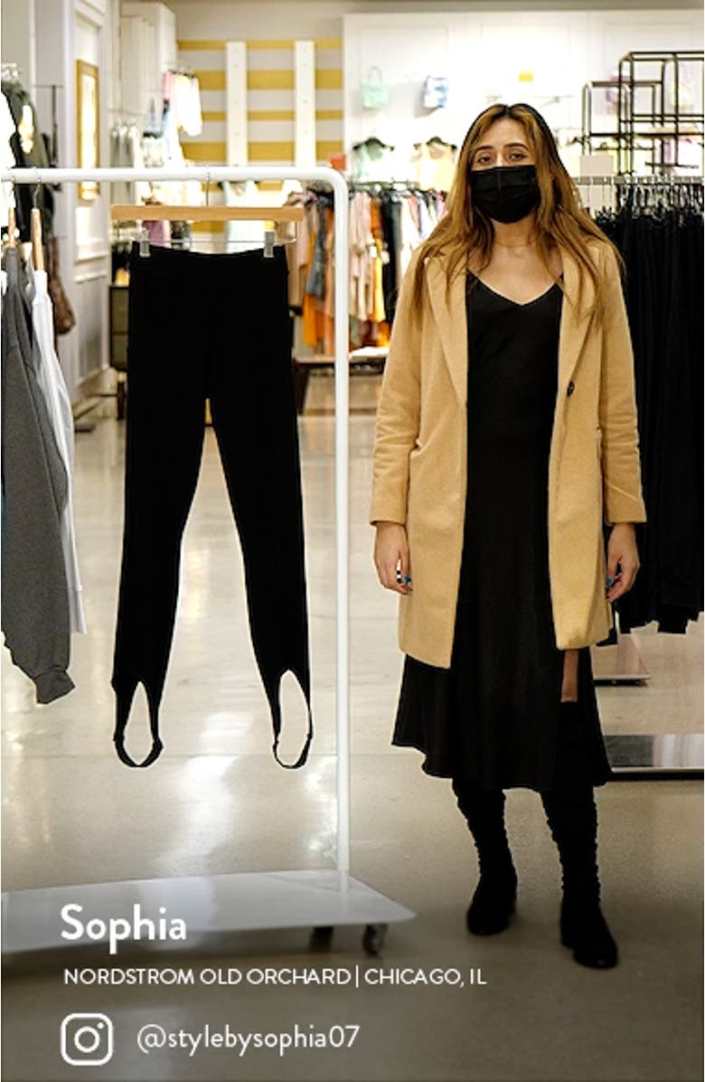 High Waist Stirrup Leggings, sales video thumbnail