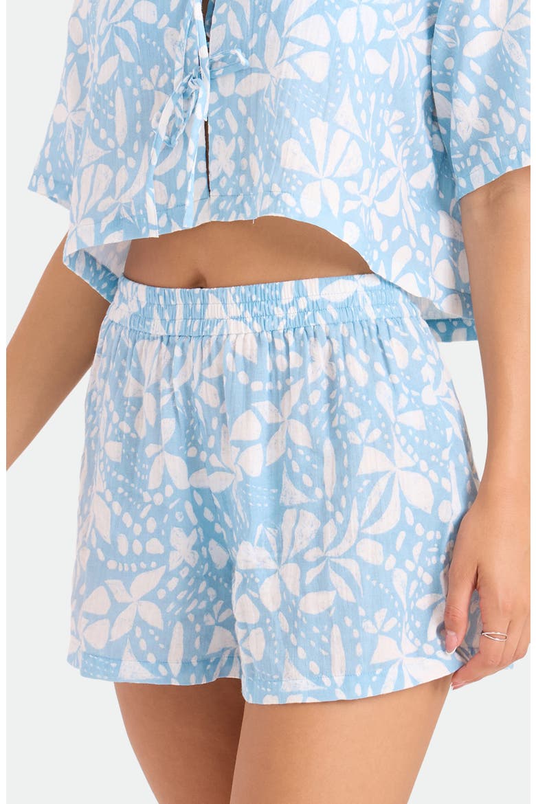 Funtastical Gauze Shorts, Alternate, color, BLUE