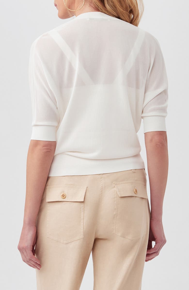 Trina Turk Nola Three-Quarter Sleeve Cardigan, Alternate, color, 