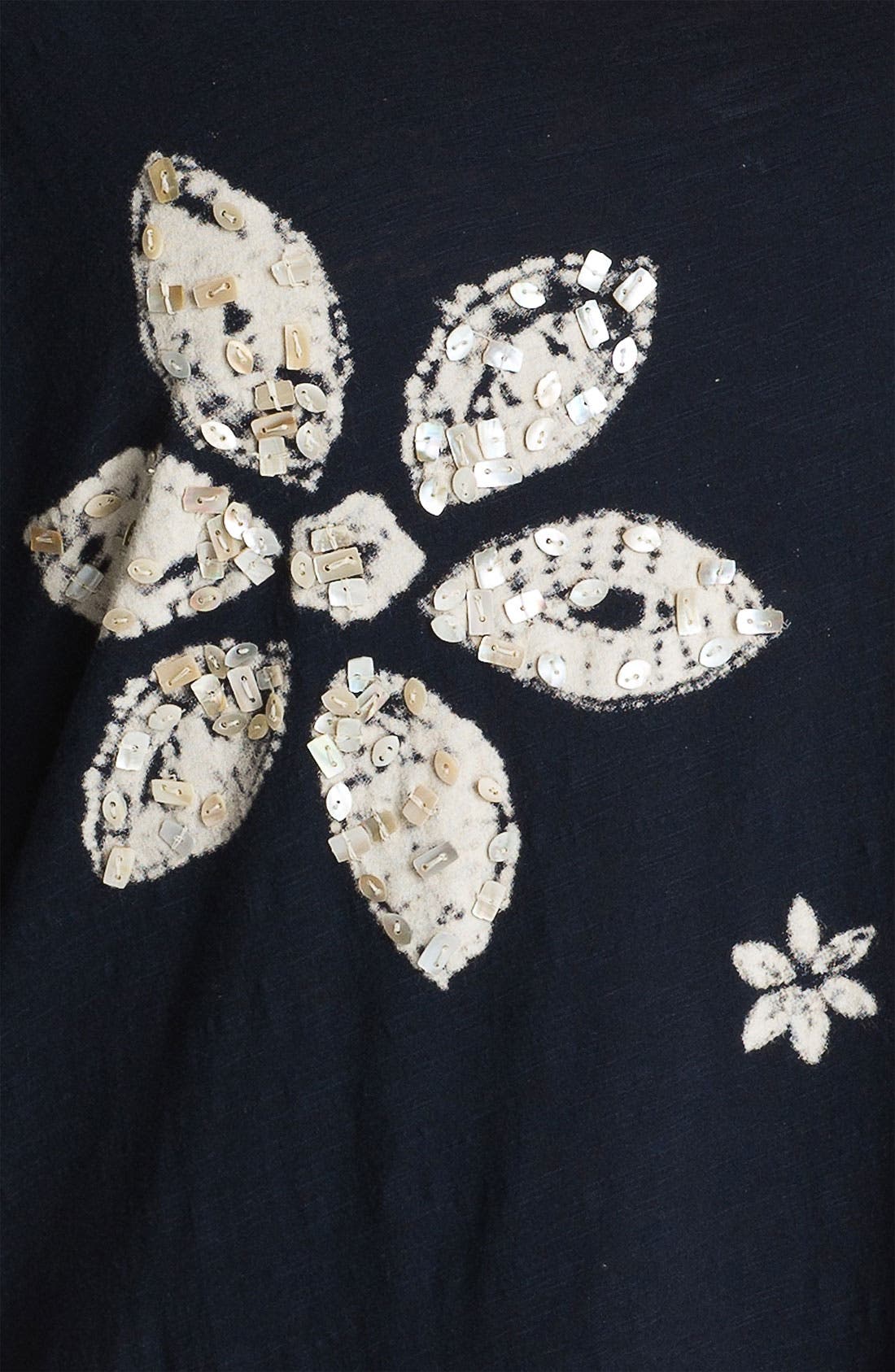 Lucky Brand 'Shibori' Floral Pattern Tee (Women) | Nordstrom
