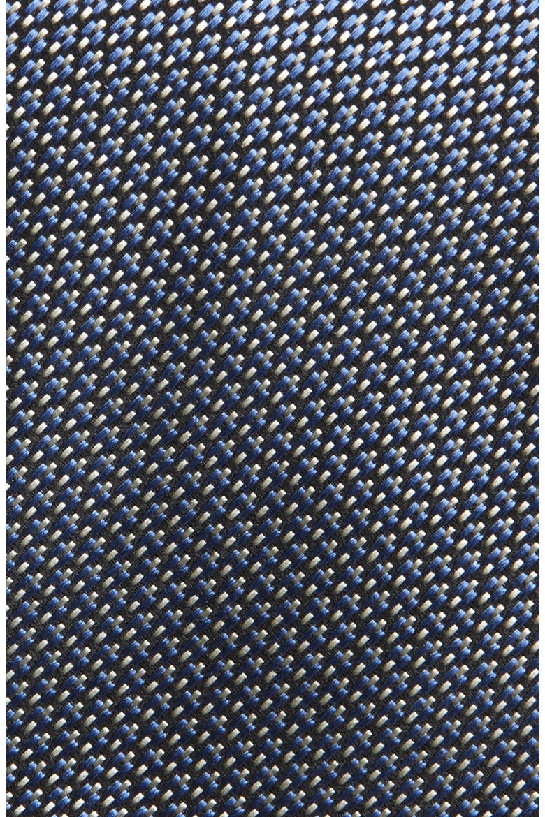 Micropattern Jacquard Silk Tie, Alternate, color, GV775 PURPLE BLUE