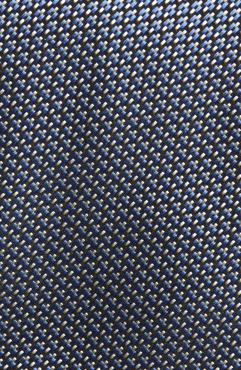 TOM FORD Micropattern Jacquard Silk Tie, Alternate, color, Gv775 Purple Blue