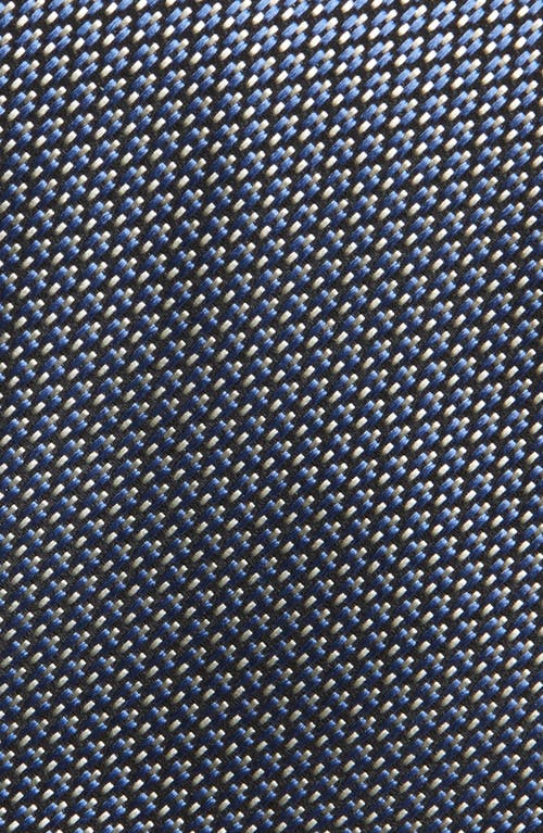 Tom Ford Micropattern Jacquard Silk Tie In Gray
