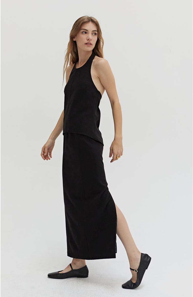 CRESCENT Maxi Pencil Skirt, Alternate, color, 