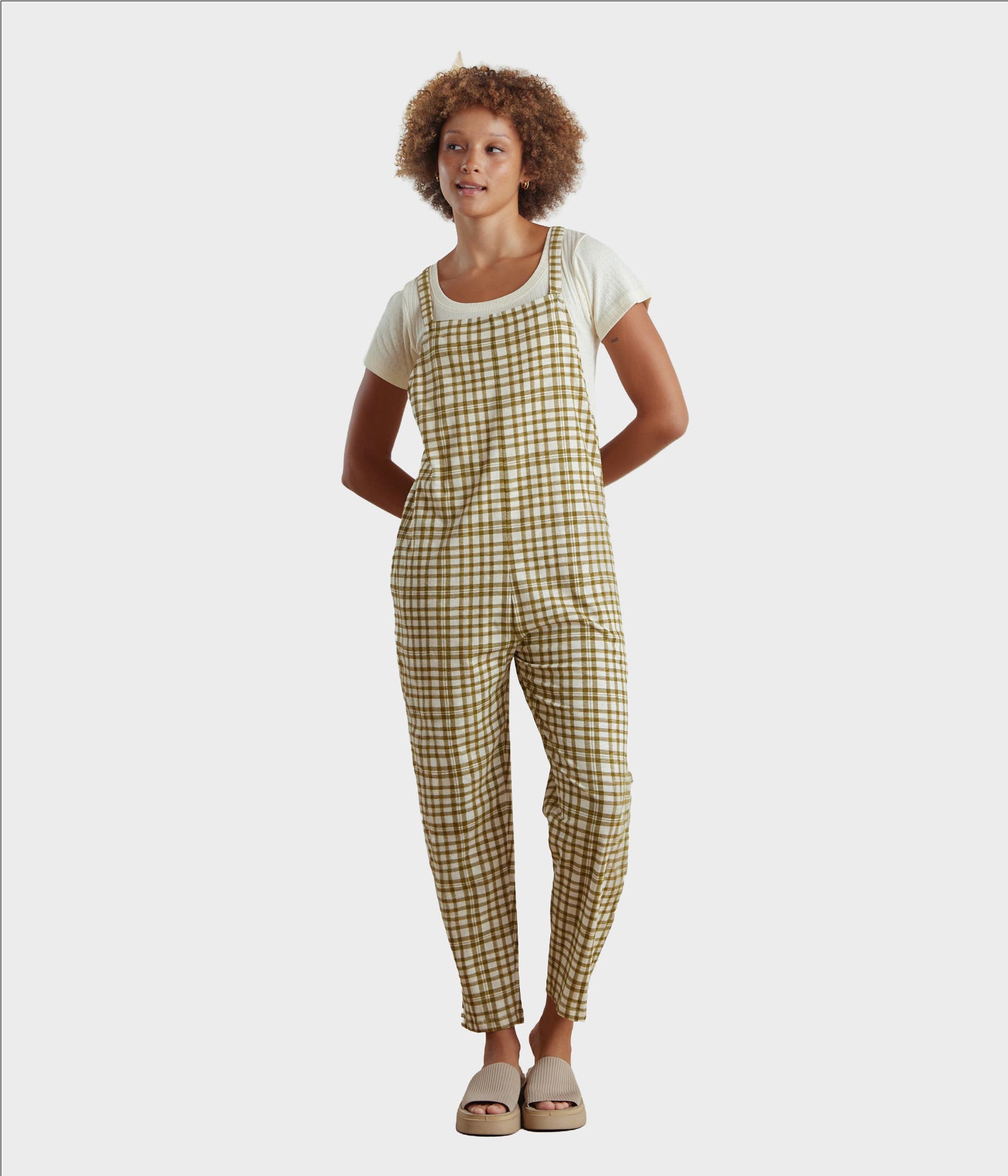 Olive Plaid