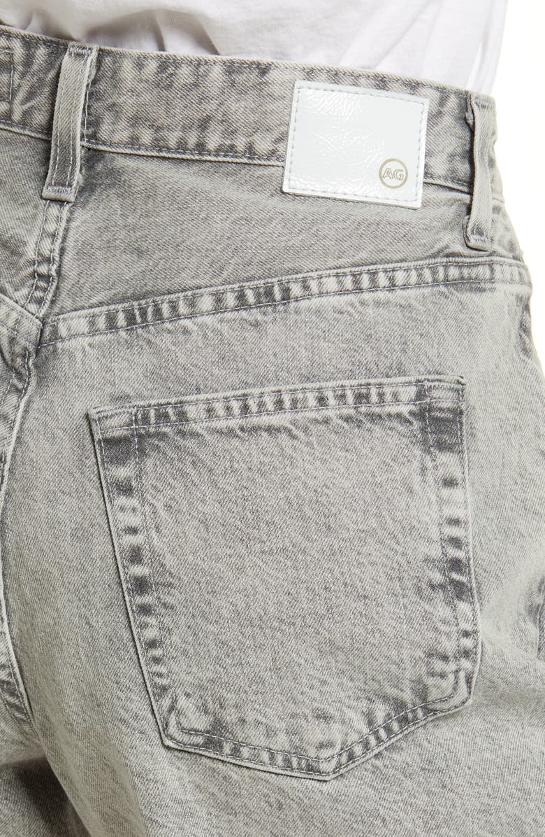 AG Kerah Relaxed Raw Hem Denim Bermuda Shorts, Alternate, color, 