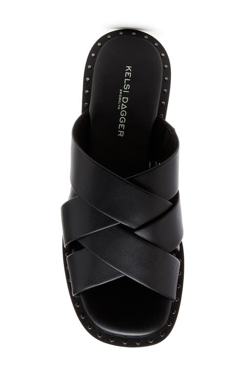 Kelsi Dagger Brooklyn Bravo Slide Sandal In Black