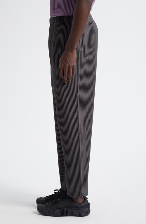 ISSEY MIYAKE HOMME PLISSÉ ISSEY MIYAKE MONTHLY COLORS MARCH PLEATED STRAIGHT LEG PANTS