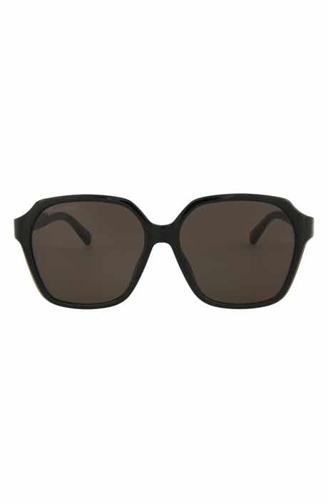 Balenciaga 58mm Oversized Square Sunglasses