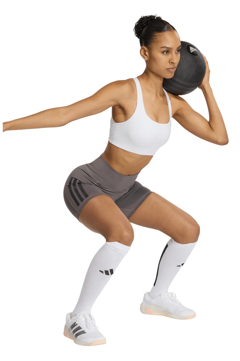 Optime Climacool Sports Bra, Alternate, color, WHITE