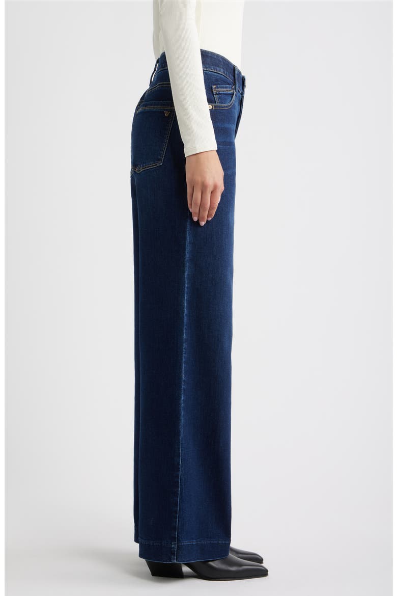 Sam High Waist Wide Leg Jeans, Alternate, color, BLUE