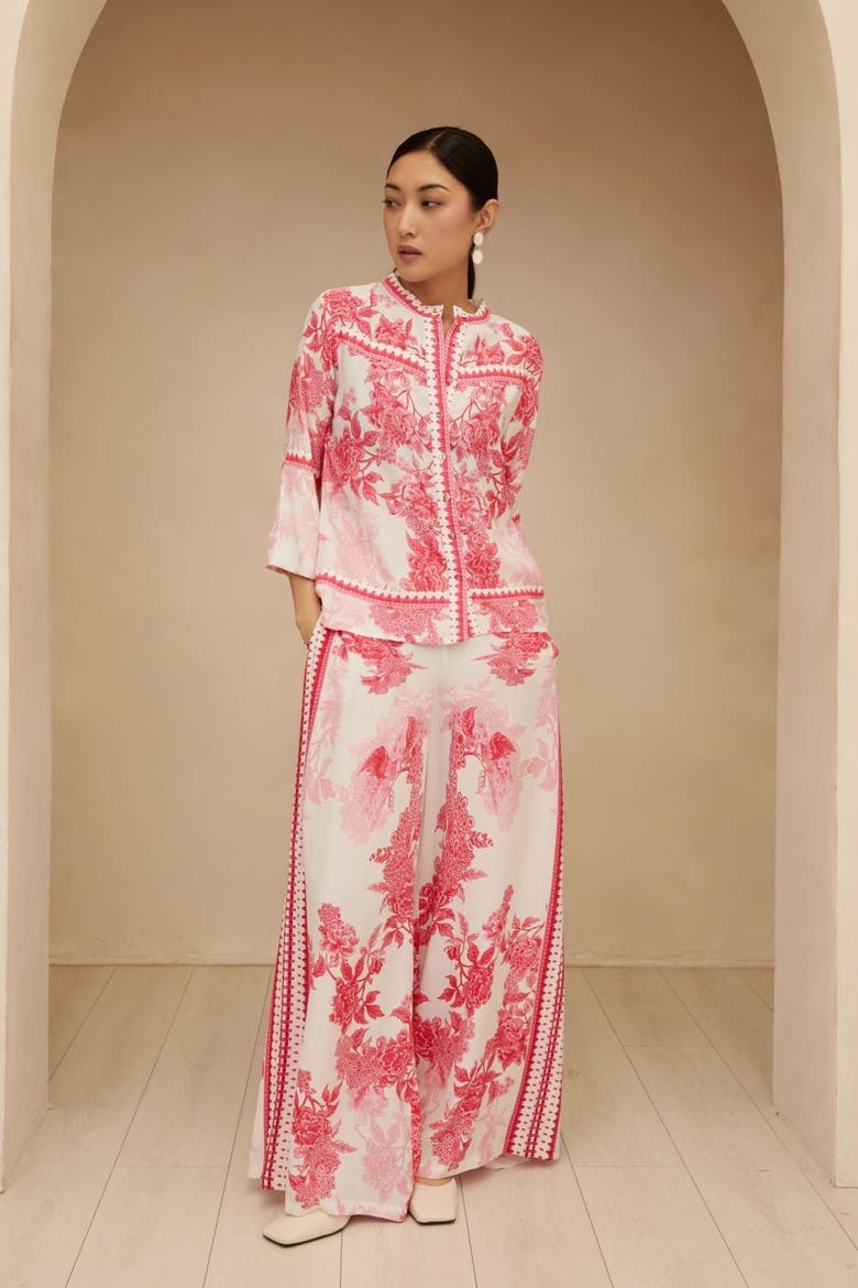 Myra Pink Trousers, Alternate, color, Pink