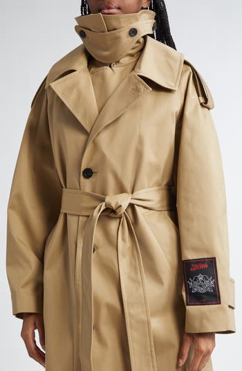 Jean Paul Gaultier The Deconstructed Twill Trench Coat