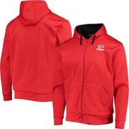 DUNBROOKE Men's Dunbrooke Red/Black Kansas City Chiefs Apprentice Full-Zip Hoodie