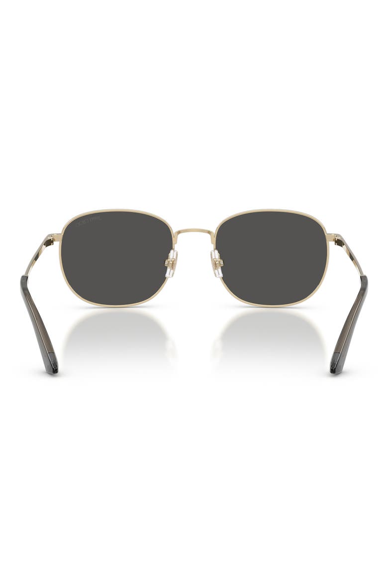 52mm Phantos Sunglasses, Alternate, color, PALE GOLD / DARK GREY
