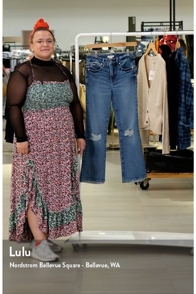 Good Legs Crop Mini Bootcut Jeans video