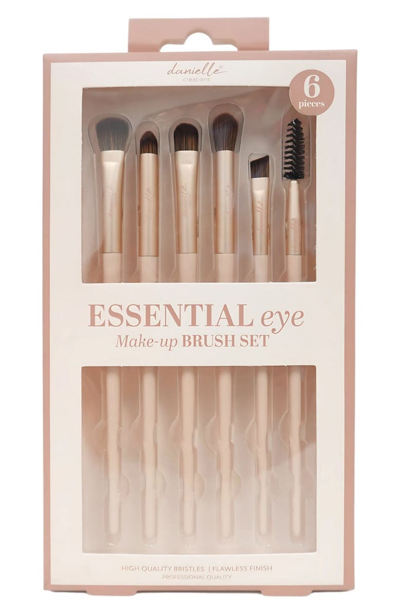 DANIELLE 6-Piece Makeup Brush Set, Main, color, 