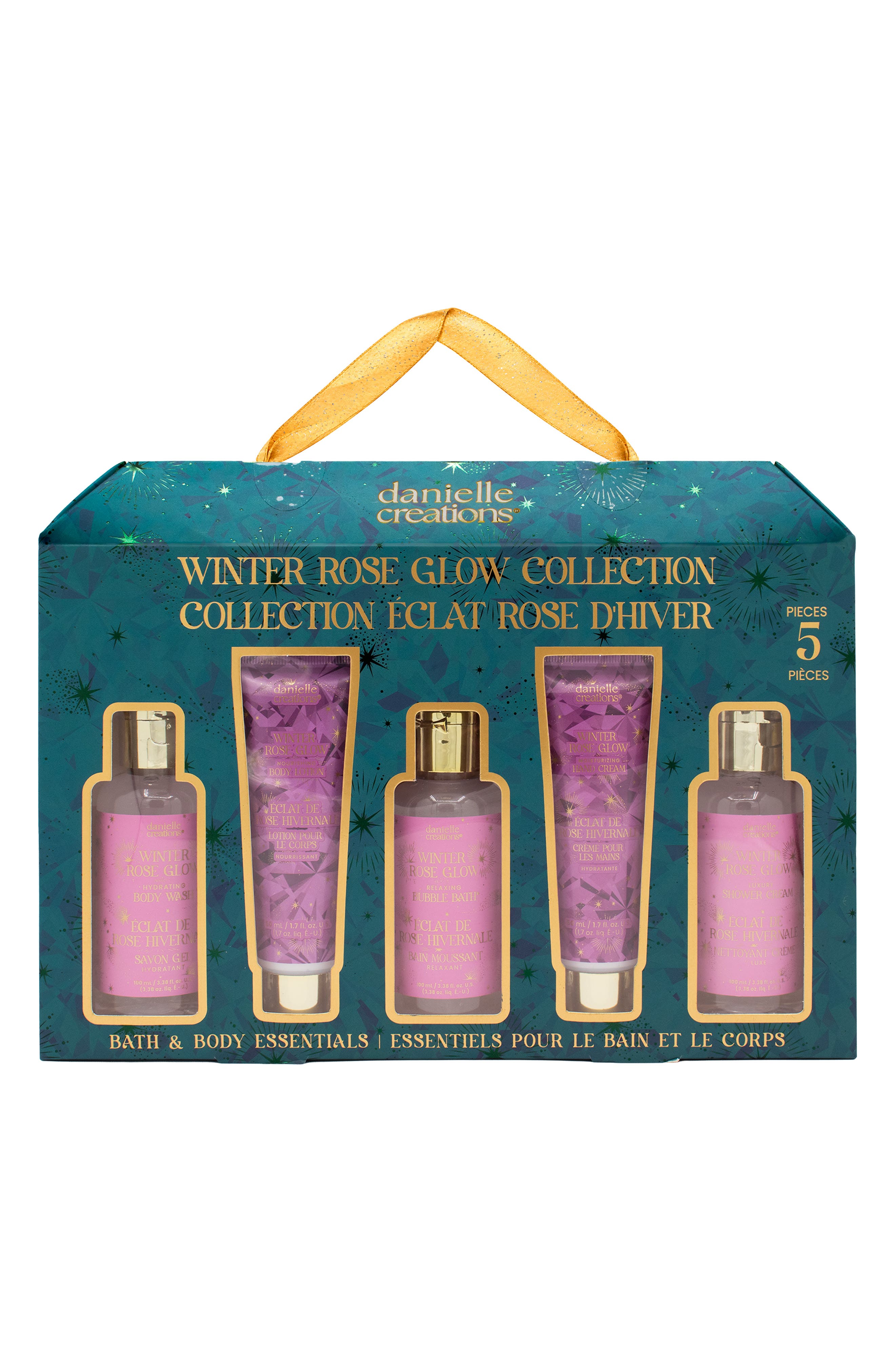 Brompton & Langley 5-Piece Winter Rose Glow Collection