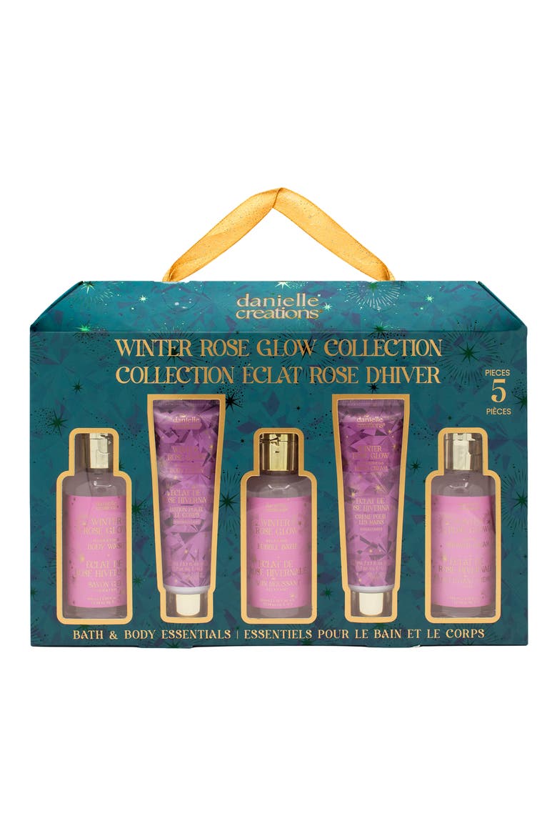 Brompton & Langley 5-Piece Winter Rose Glow Collection, Main, color, MULTI - NO COLOR
