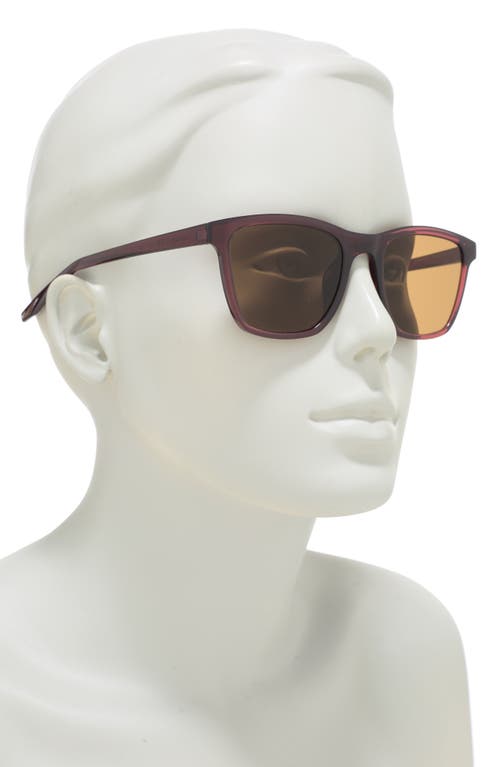 Nike 53mm Stint Rectangle Sunglasses In Pueblo Brown
