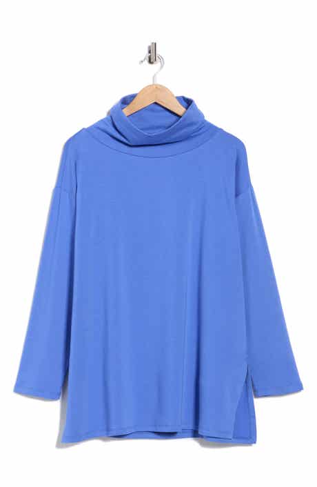 Eileen Fisher Cowl Neck Knit Top