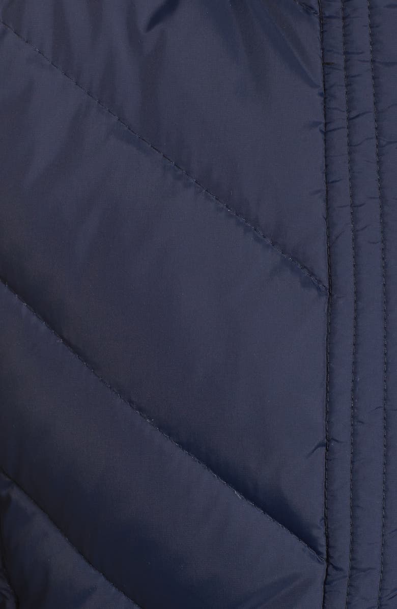 Larry Levine Faux Fur Trim Hooded Jacket, Alternate, color, 