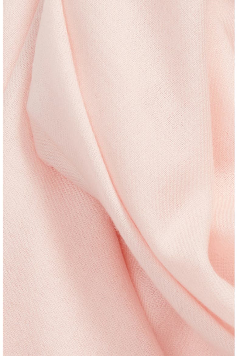 Tissue Weight Wool & Cashmere Scarf, Alternate, color, PINK BALLET