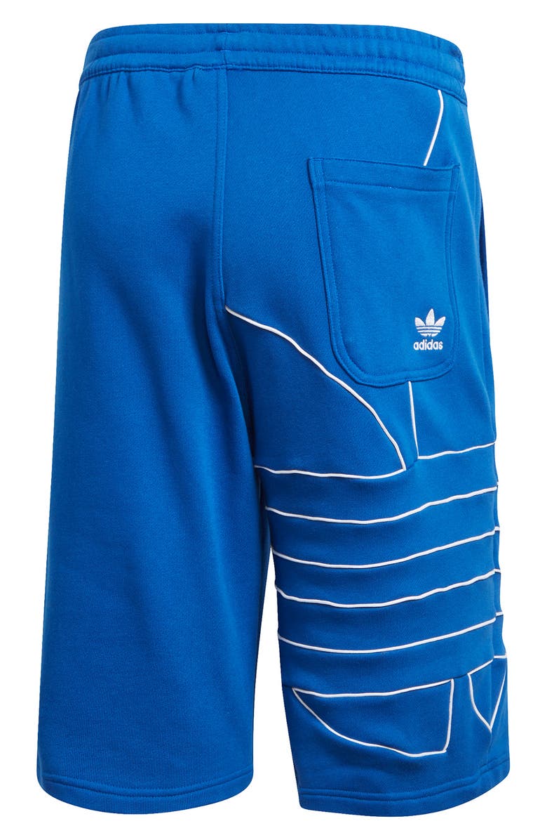 adidas Big Trefoil Men's French Terry Shorts, Alternate, color,