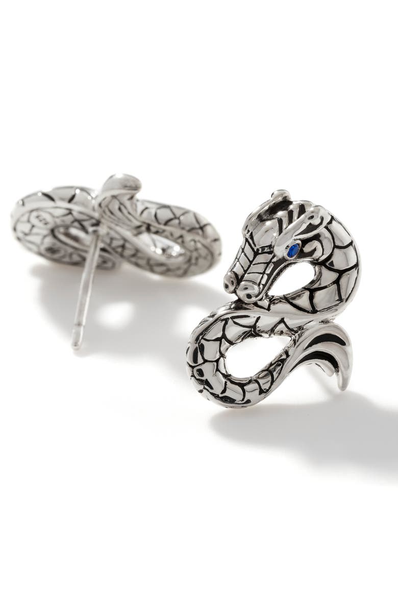 John Hardy Naga Stud Earrings, Alternate, color, 