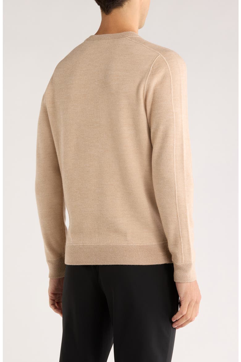 Onore Virgin Wool Sweater, Alternate, color, MEDIUM BEIGE