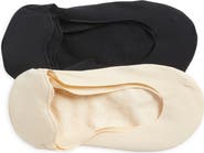 Hue HeelBliss Assorted 2-Pack Cushioned No-Show Socks