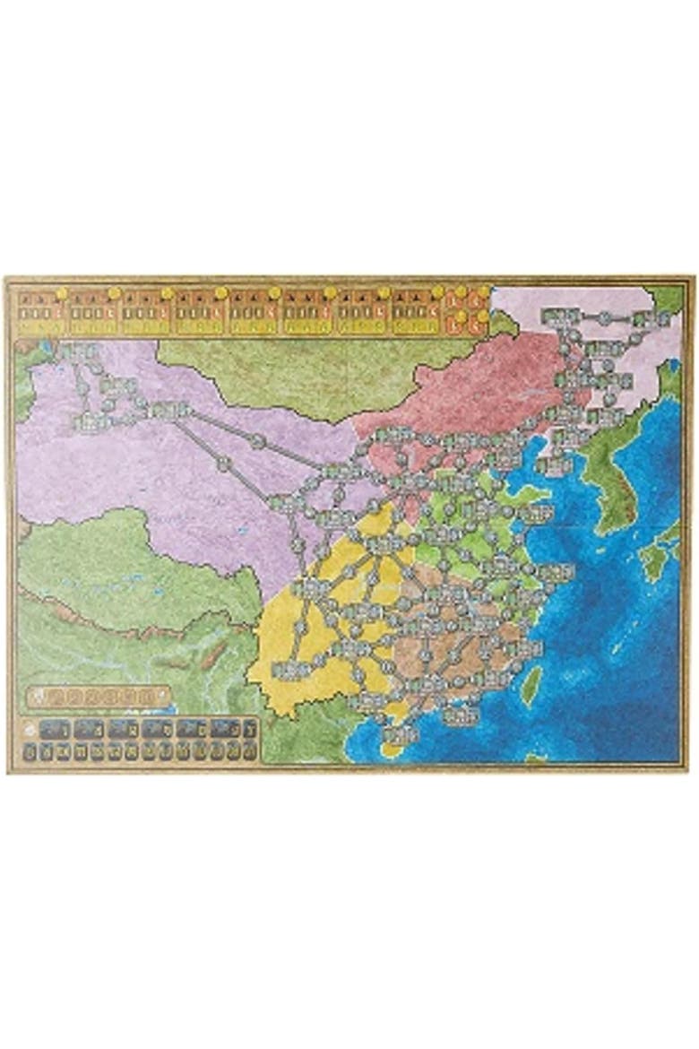Power Grid China/Korea Expansion (Recharged Version), Green, Alternate, color, Multicolored