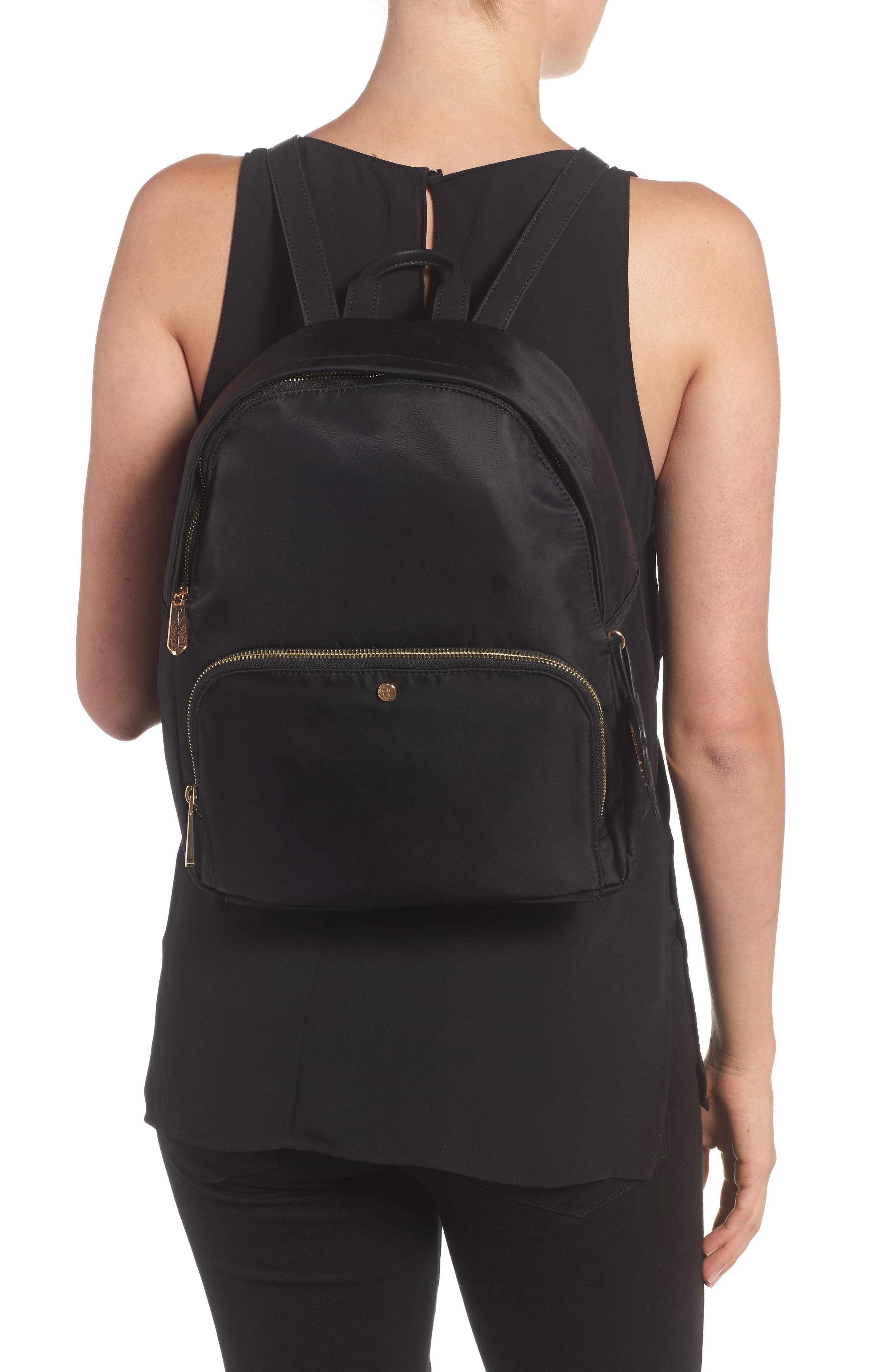 Siesta Key Backpack, Alternate, color, BLACK