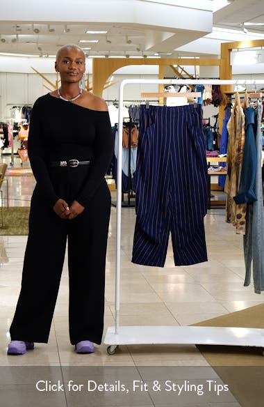 Free People Nice Choice Stripe Pull-On Pants (Women) | Nordstromrack