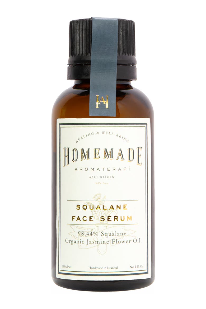 Squalane Jasmine Hydrating Smoothing Face Serum, Main, color, Clear