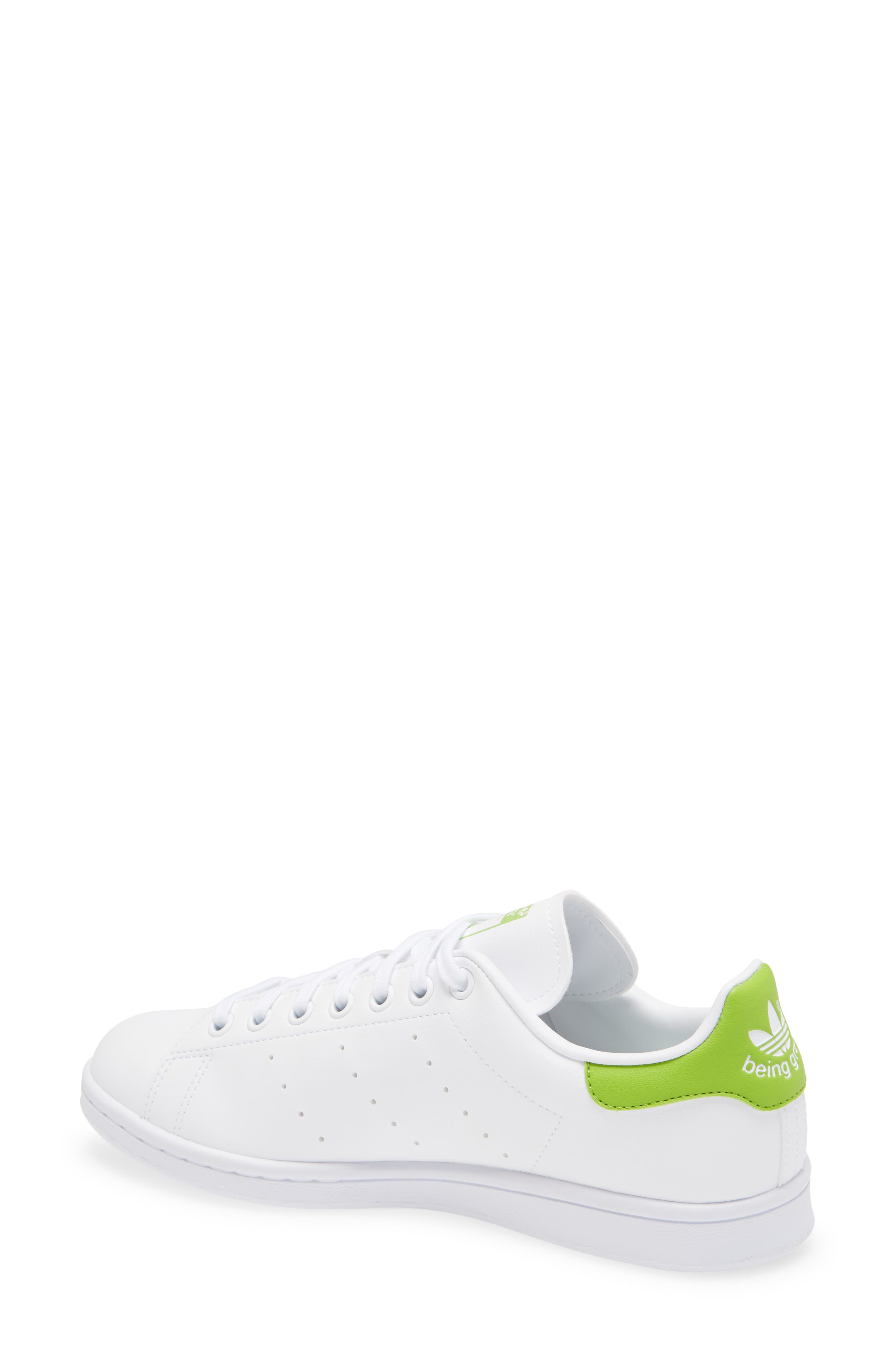 adidas x Disney Primegreen Stan Smith Kermit Sneaker, Alternate, color, 