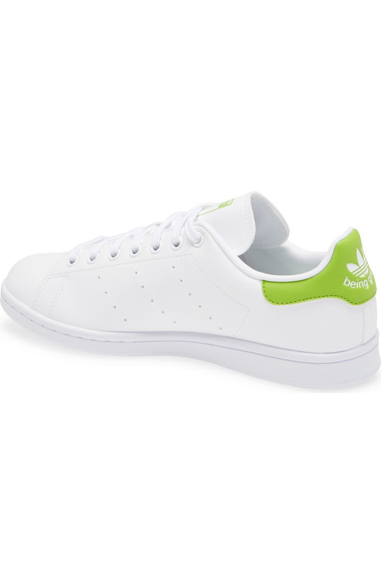 adidas x Disney Primegreen Stan Smith Kermit Sneaker, Alternate, color,