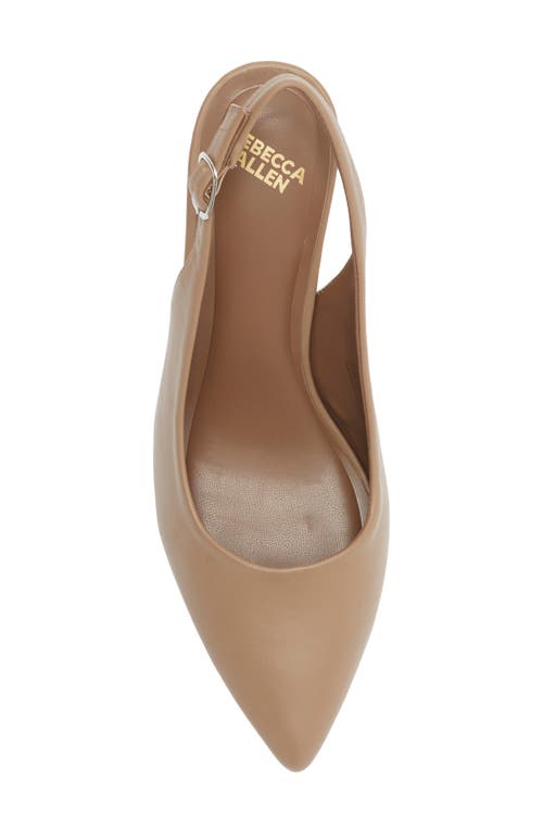 Rebecca Allen Arrow Slingback Pump In Brown