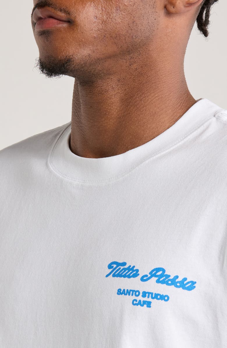 SANTO STUDIO Tutto Passa Cotton Graphic T-Shirt, Alternate, color, 