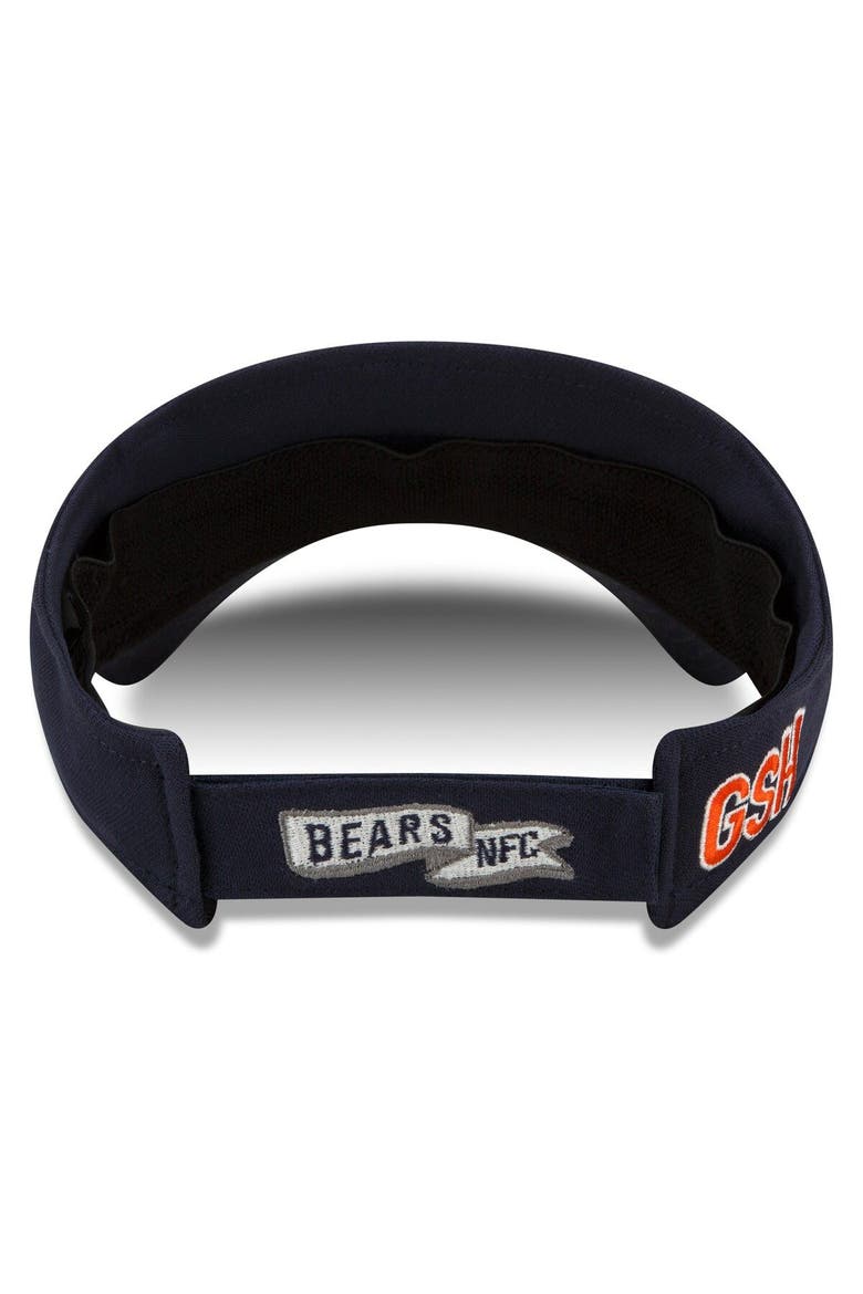 Men's New Era Navy Chicago Bears 2022 Sideline Adjustable Visor, Alternate, color, Navy