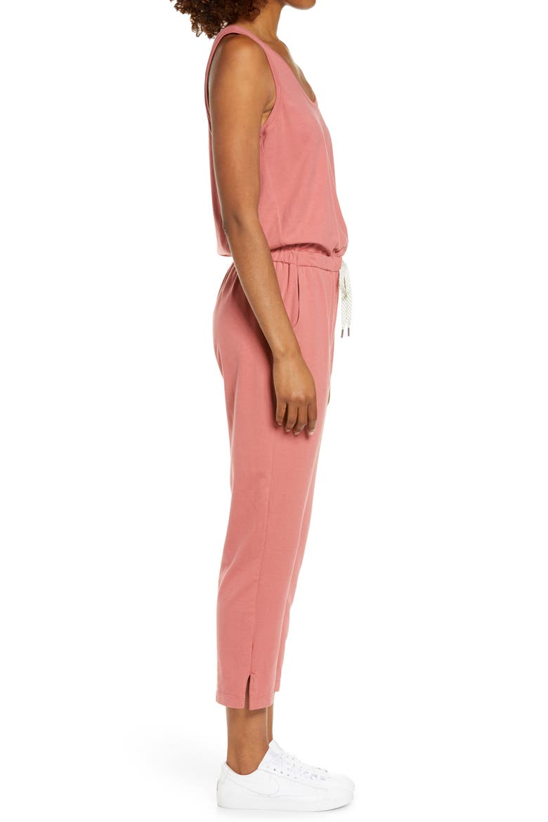 Gwen Sleeveless Knit Jumpsuit, Alternate, color, PINK MAUVE