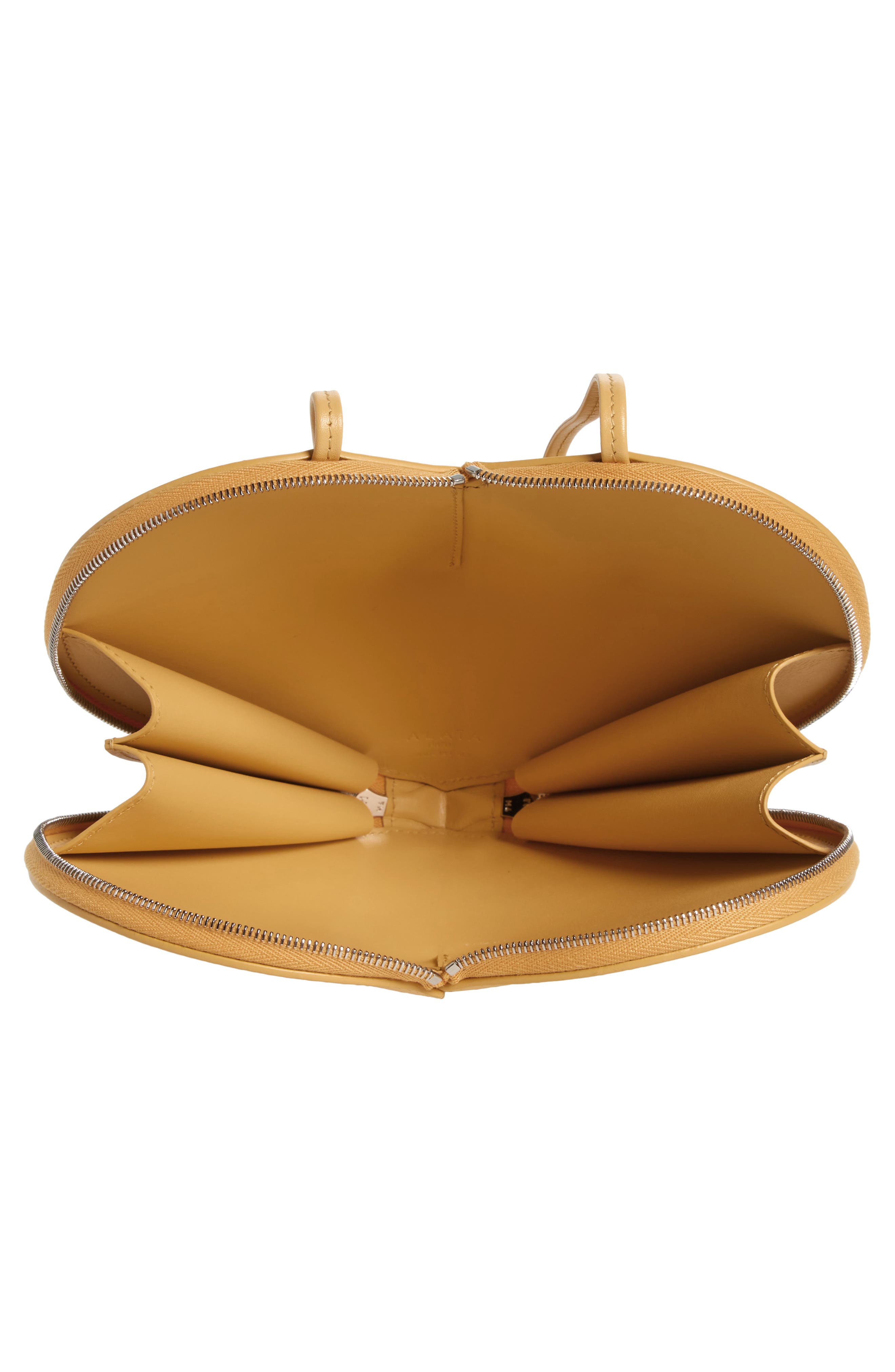 Le Coeur Leather Crossbody Bag, Alternate, color, CITRINE