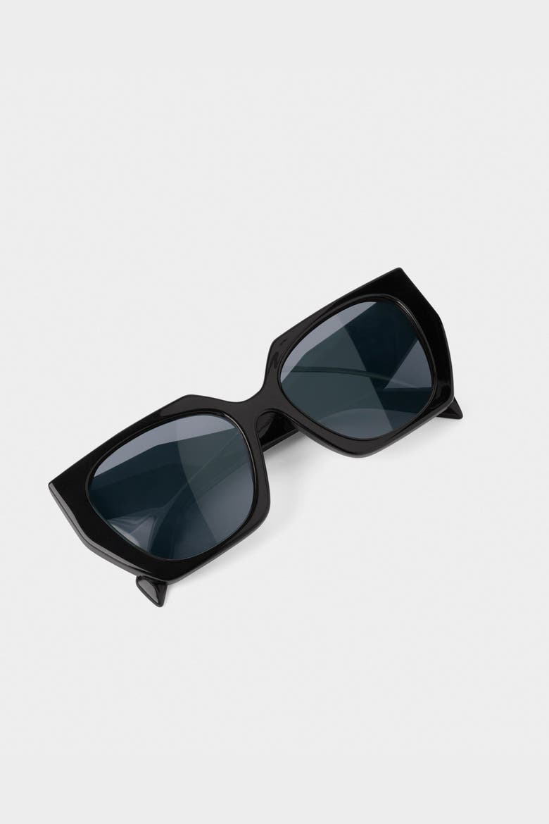 Corsica Sunglasses in Black, Alternate, color, Black