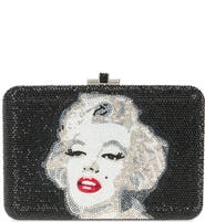 JUDITH LEIBER COUTURE Marilyn Slim Slide Clutch