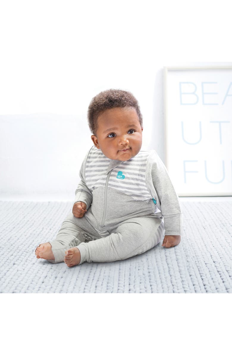 LOVE TO DREAM Swaddle Up<sup>™</sup> Transition Sleep Suit, Alternate, color, Stripe Gray