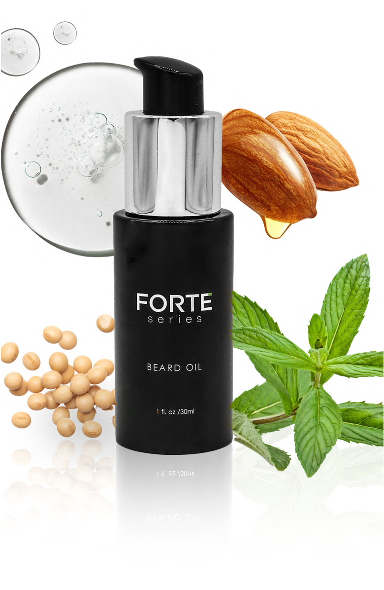 Forte Series Beard Oil, Alternate, color, Black