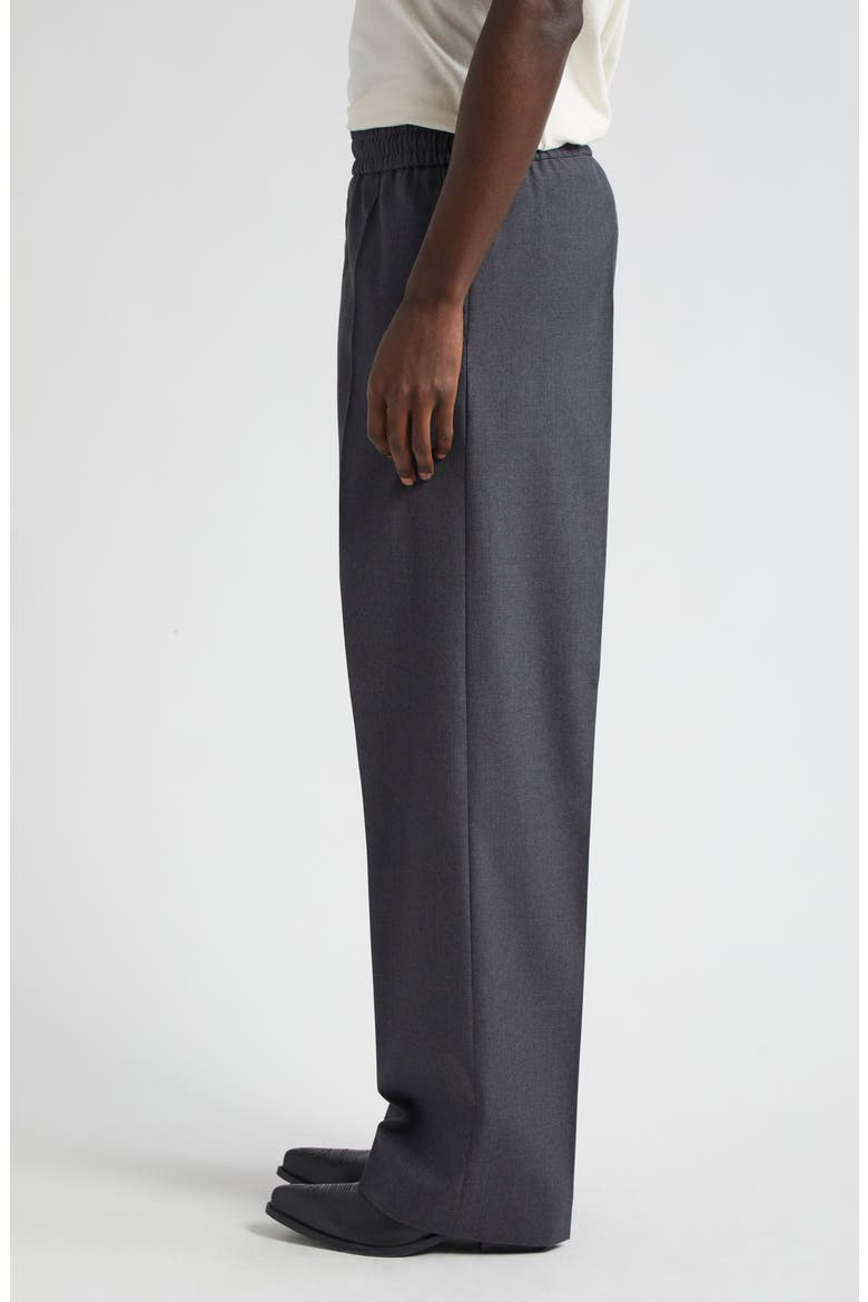 Lenny Wool Pants, Alternate, color, ANTRACITE/ MELANGE