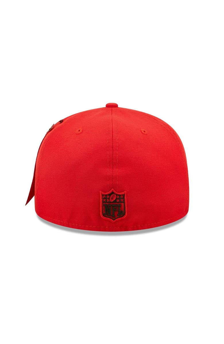New Era x Alpha Industries Men's New Era x Alpha Industries Red Kansas City Chiefs Alpha 59FIFTY Fitted Hat, Alternate, color, Red