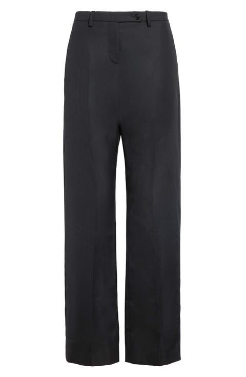 Hunter Straight Leg Virgin Wool Pants