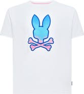 Psycho Bunny Kids' Caspian Bunny Graphic T-Shirt